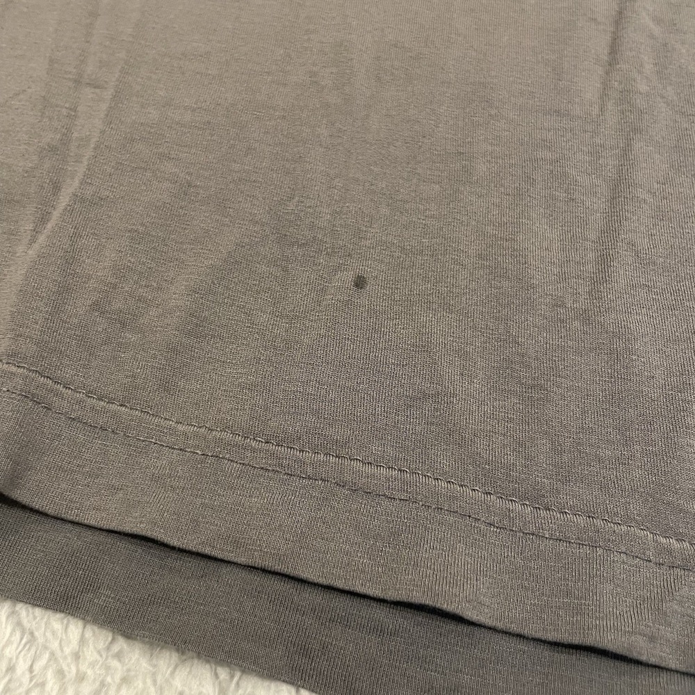 Sunspel Classic T-Shirt Mens Large Gray 100% Cotton Crew Neck England - Picture 7 of 9